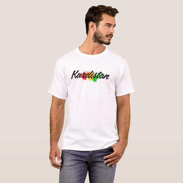 Kurdistandesign Tee (Hel framsida)