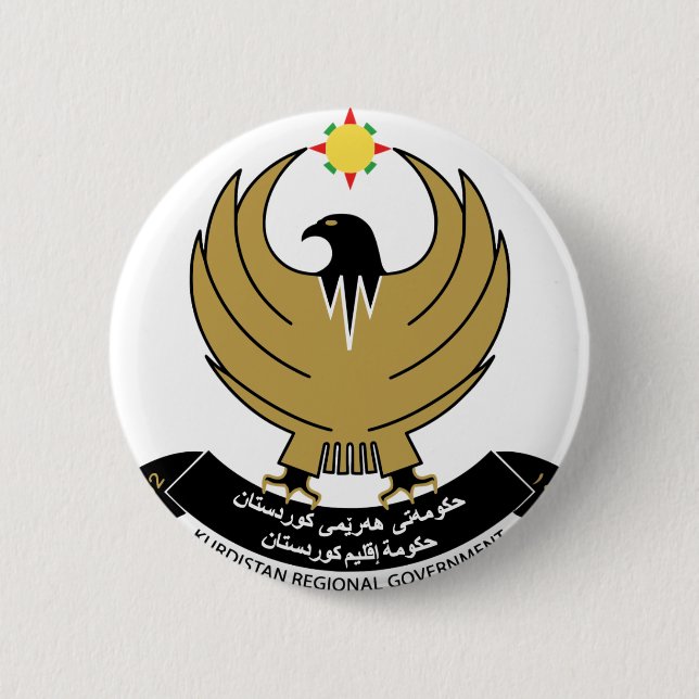 kurdistanemblem knapp (Framsida)
