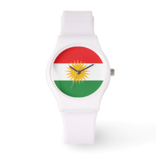 Kurdistanflagga Armbandsur