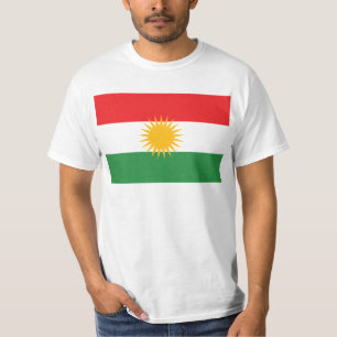 Kurdistanflagga för STORT TRYCK Tröja