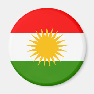 Kurdistanflagga Magnet