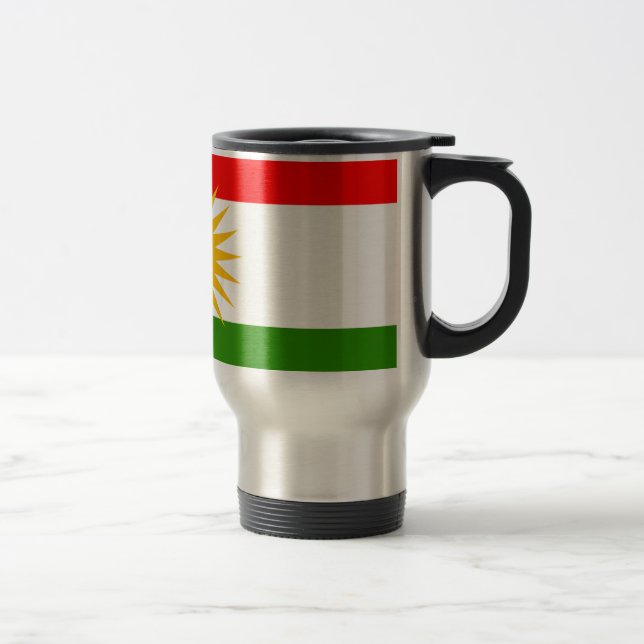 Kurdistanflagga Resemugg (Höger)