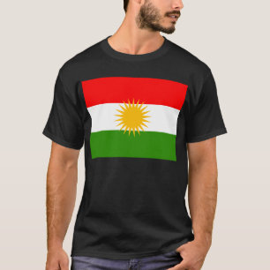 Kurdistanflagga T-shirt