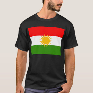 Kurdistanflagga T-shirt