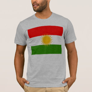 Kurdistanflagga T-shirt
