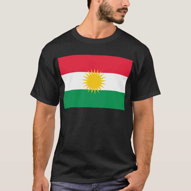 Kurdistanflagga Tröja (Framsida)