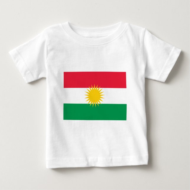 Kurdistanflagga Tröja (Framsida)
