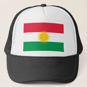 Kurdistanflagga Truckerkeps