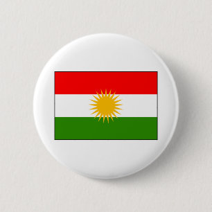 KurdistanIrak flagga Knapp