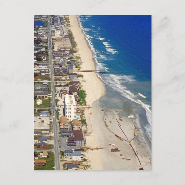 Kure Beach North Carolina Vykort (Framsida)