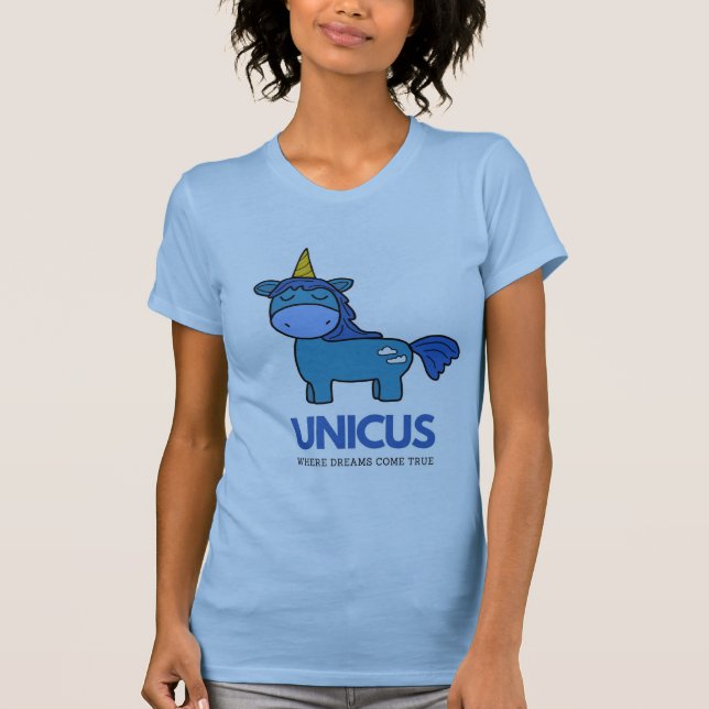 Kuren Unicus t-shirt för kvinnor (Framsida)