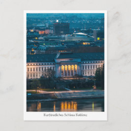 Kurfurstens palats Koblenz Vykort