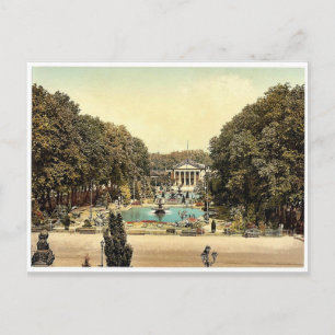 Kurhaus, Wiesbaden, Hesse-Nassau, Tyskland magnifi Vykort