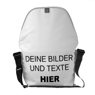 Kuriertasche komplett selbst gestalten messenger bag