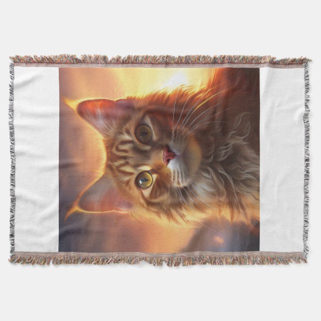 Kurilian Bobtail Cat Filt (Framsidan)