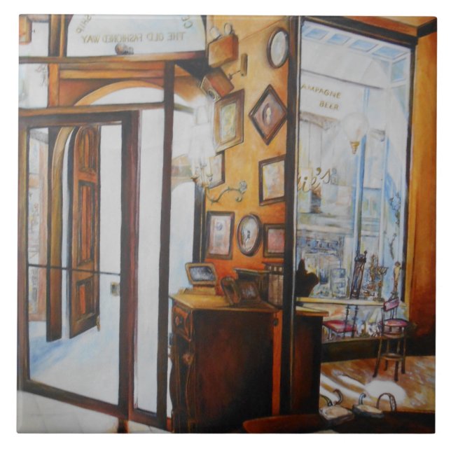 Kuriositet är Verktyg i Wise Kakelplatta (Framsidan)