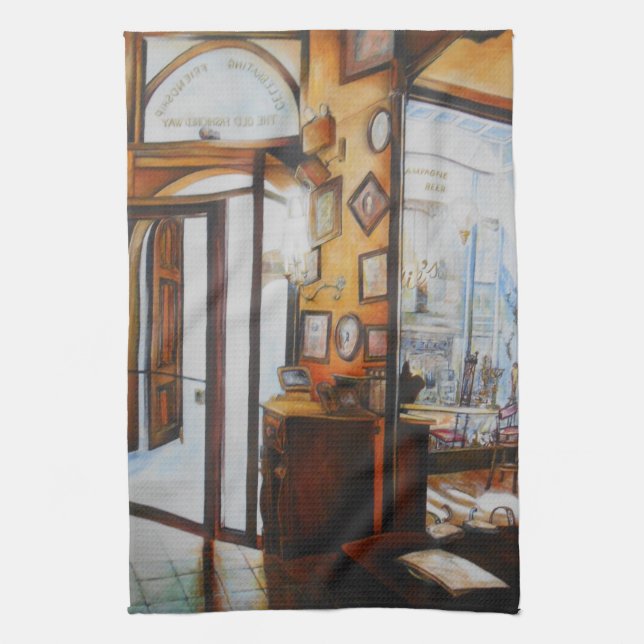 Kuriositet är Verktyg i Wise Kökshandduk (Vertikal)