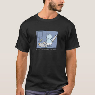 Kuriositet dödade kattT-tröja T Shirt
