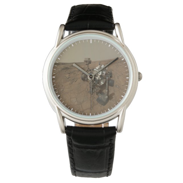 Kuriositet härjar Yta i Mars. Armbandsur (Framsida)