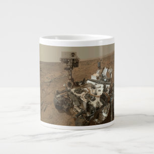 Kuriositet härjar Yta i Mars. Jumbo Mugg