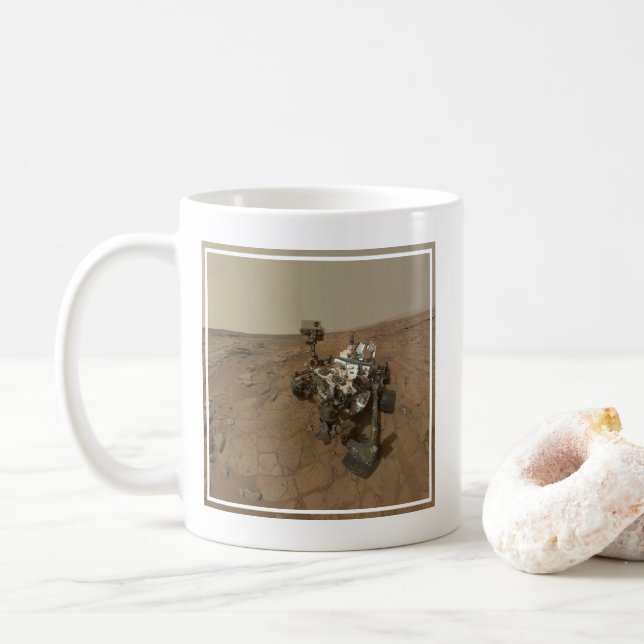 Kuriositet härjar Yta i Mars. Kaffemugg (Med munk)