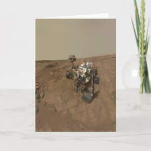 Kuriositet härjar Yta i Mars. Kort