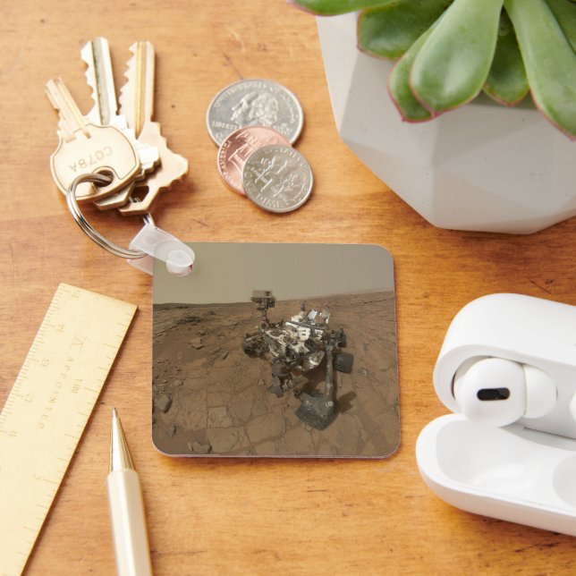 Kuriositet härjar Yta i Mars. Nyckelring (Skrivbord)