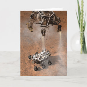 Kuriositet landade på Martian Yta. Kort