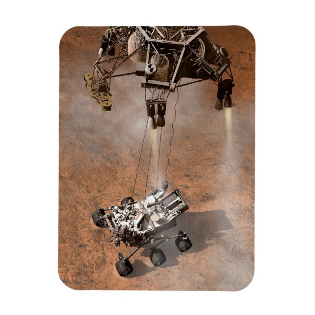 Kuriositet landade på Martian Yta. Magnet (Vertikal)
