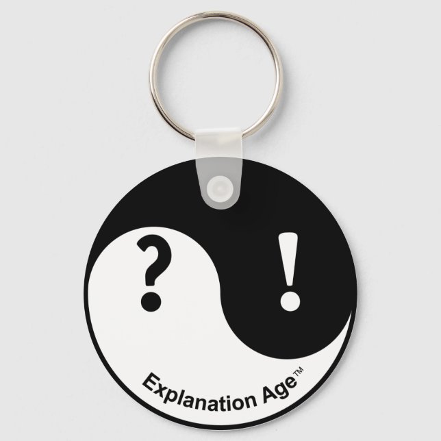 Kuriositet- och avfasningskedja nyckelring (Framsida)