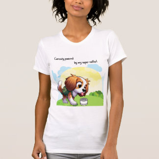 Kuriositet som drivs av min toppen sniffer! t shirt