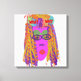 Kuriositetens Ansikte Canvastryck