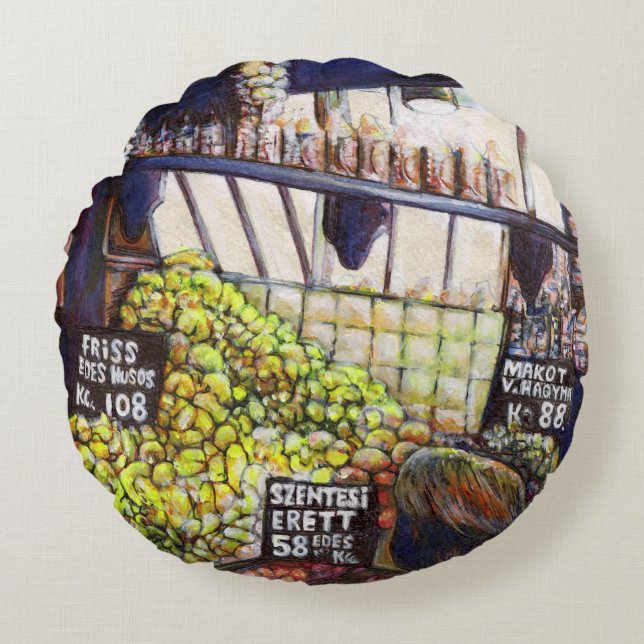 Kuriositetsmått Rund Kudde (Framsidan)