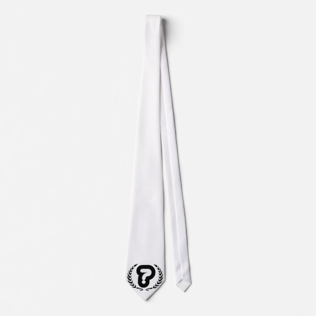 Kurious blk/vit tie slips (Framsida)