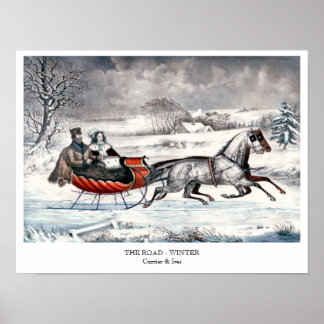 Kurir & Ives - Poster - VÄG, VINTER