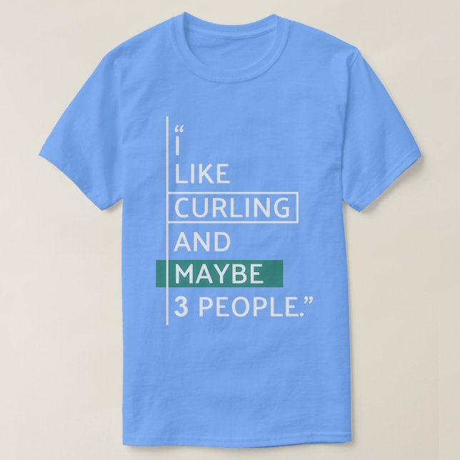 Kurling 10 t shirt (Design framsida)