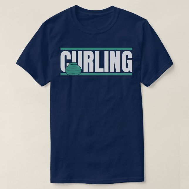 Kurling 34 t shirt (Design framsida)