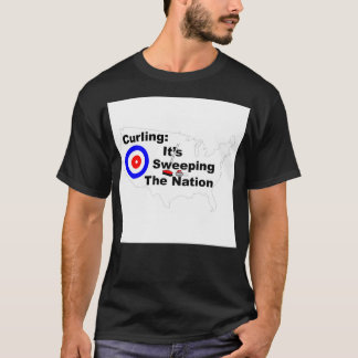 Kurling Itx27s som sveper över nationen T Shirt