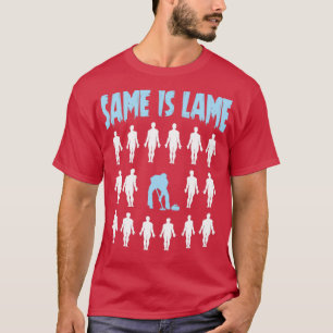 Kurling Player ger samma namn T Shirt