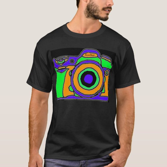 kurmscamera tee (Framsida)