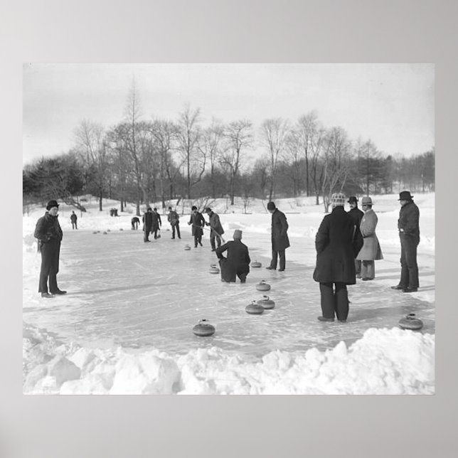 Kurning i NYC-utskrift från Central Park Poster (Framsidan)