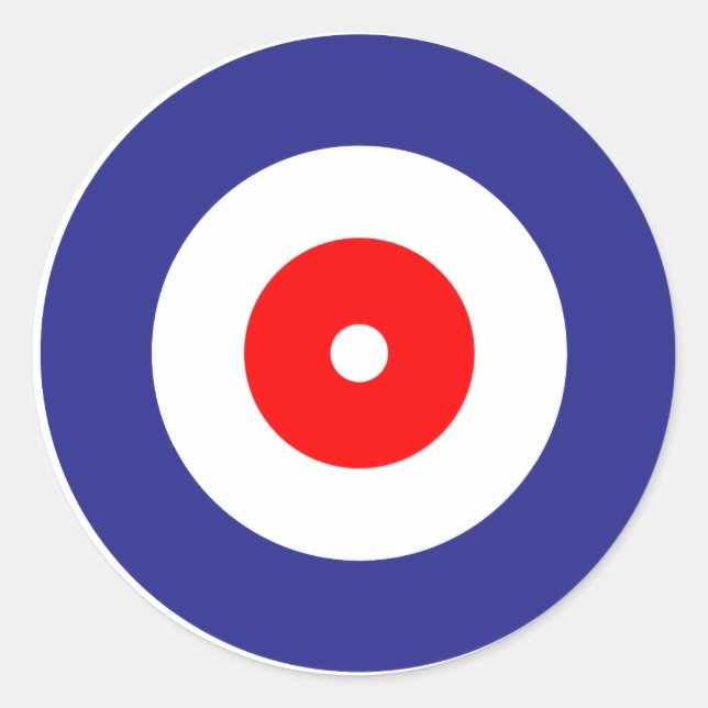 Kurning Runt Klistermärke (Framsida)