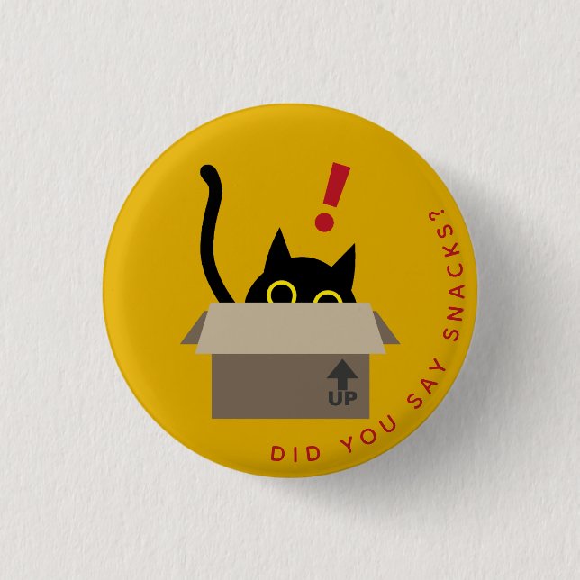 Kuro Catto Badge - Överraskning Inside! Knapp (Framsida)