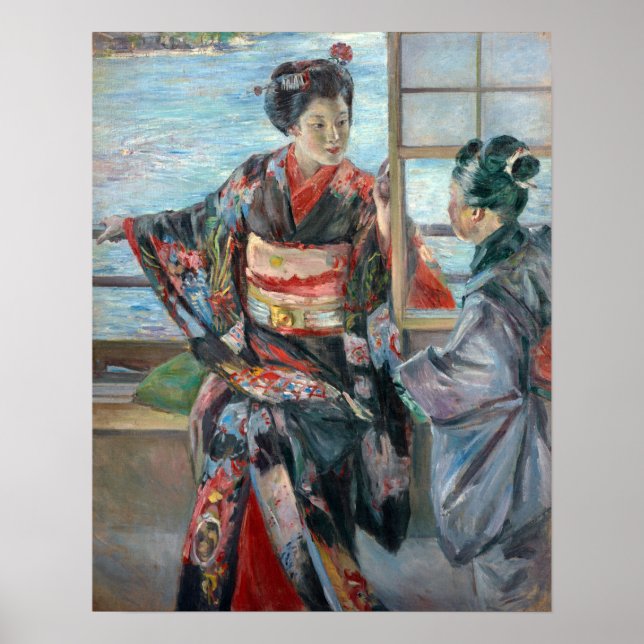 Kuroda Seiki Maiko Poster (Framsidan)