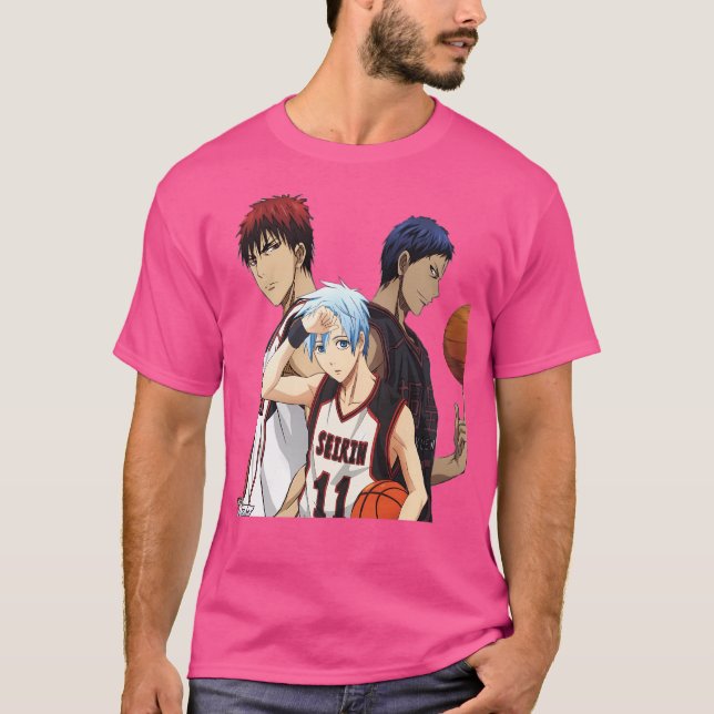 Kuroko Kagami Aomine T Shirt (Framsida)