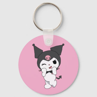 Kuromi Double-Sided Aluminium Keychain Nyckelring
