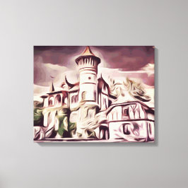 Kurpark castle canvastryck