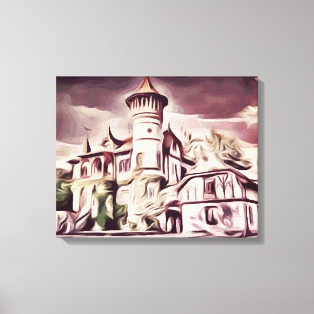 Kurpark castle canvastryck (Framsida)