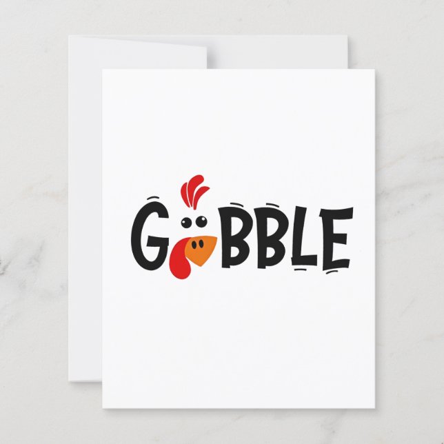 Kurre Rolig Thanksgiving Kalkon Fest  (Framsida)
