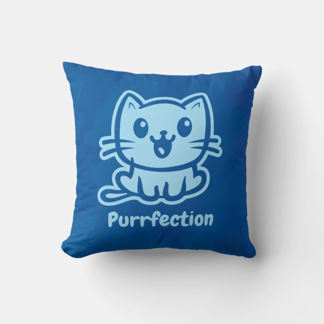 Kurrektion, Mycket söt animekatt Kudde (Framsida)